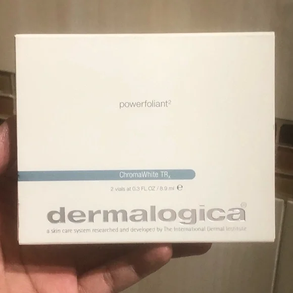 Dermalogica POWERFOLIANT CHROMAWHITE TRx (2 Vials at 8.9ml)